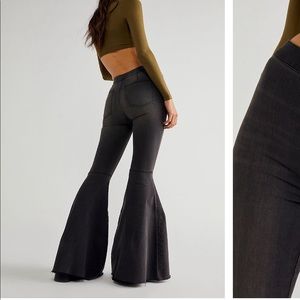 Free People Just Float On Flare Jeans